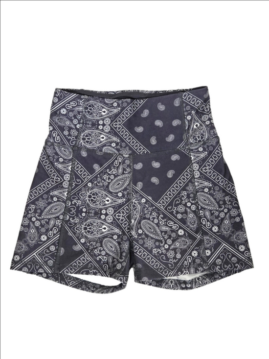 Jessica Simpson Pants - Jessica Simpson Grey & White Paisley Print Bike Shorts, Size XS ~ EUC